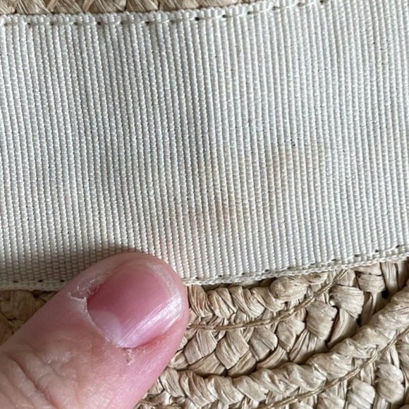 Madewell Packable Braided Straw Visor - Picture 6 of 7